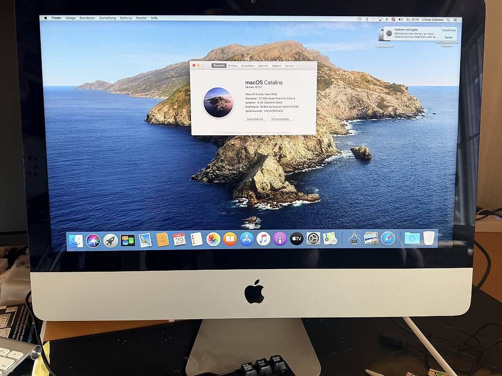 Apple PC: iMac 21.5" (2012)  Top Zustand – Usato da Gümligen venduto da Sally777 3