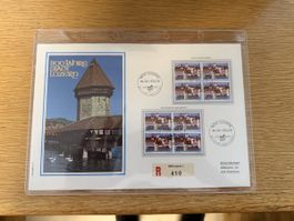 Luxusbrief 800 Jahre Stadt Luzern 1978