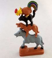 Märchen Figur Bremer Stadtmusikanten, neu