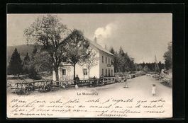 Le Mollendruz, Strassenpartie mit Gastha