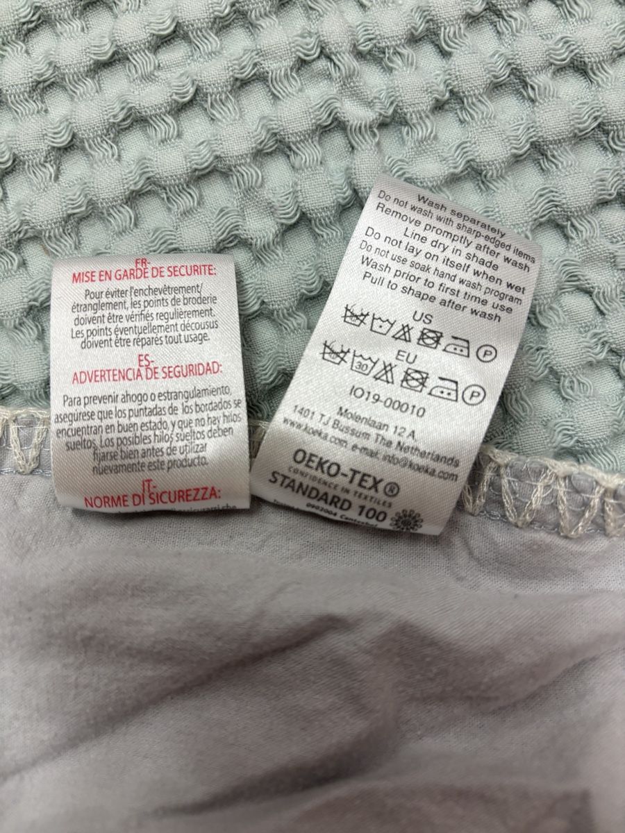 Coperte: Koeka Babydecke Mint Waffelpiqué – Usato da Büren an der Aare venduto da Nikito2001 3