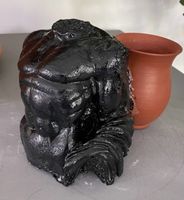 Man in Black Blumenvase Neu / Dekoration