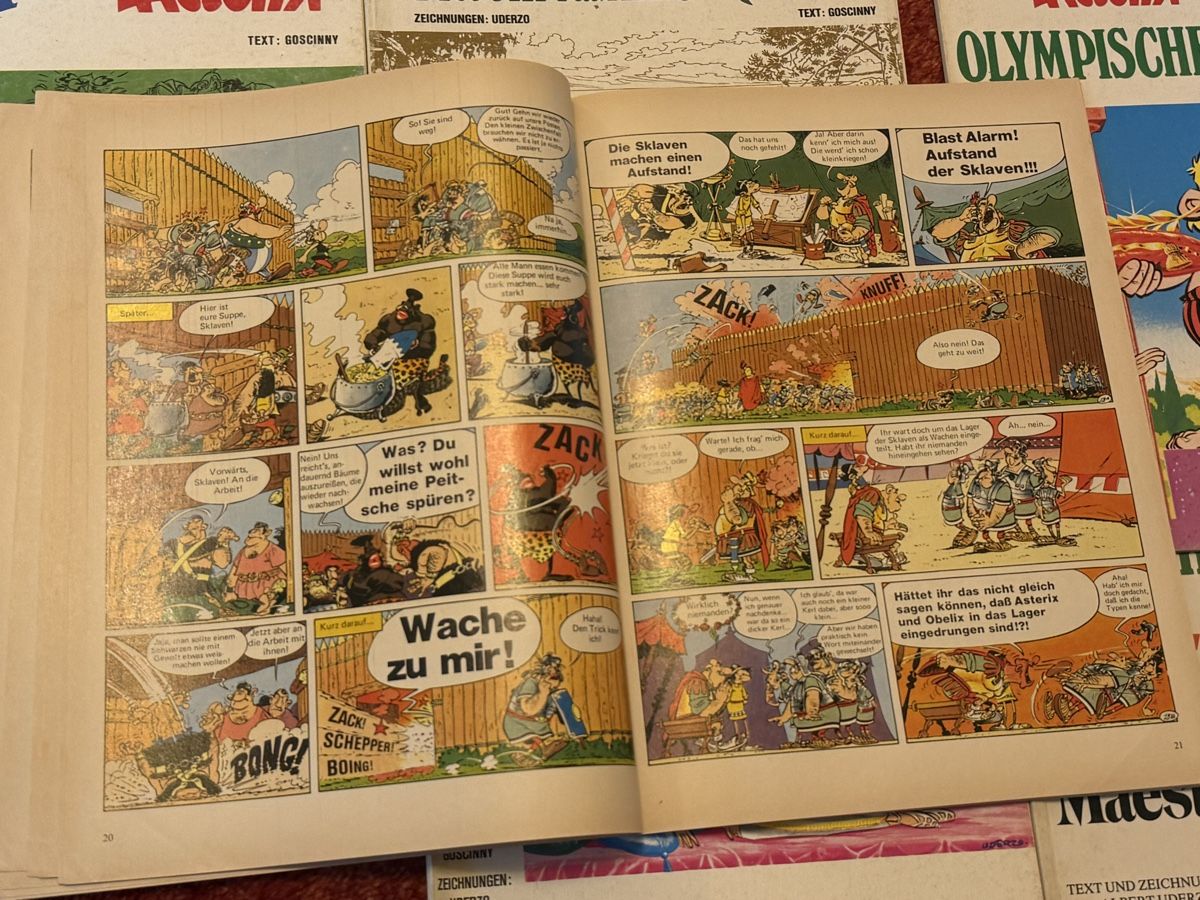 Fumetti: Asterix Comic Sammlung 20 Bände Grosser Asterix Hefte – Usato da Zürich venduto da Schubi001 2