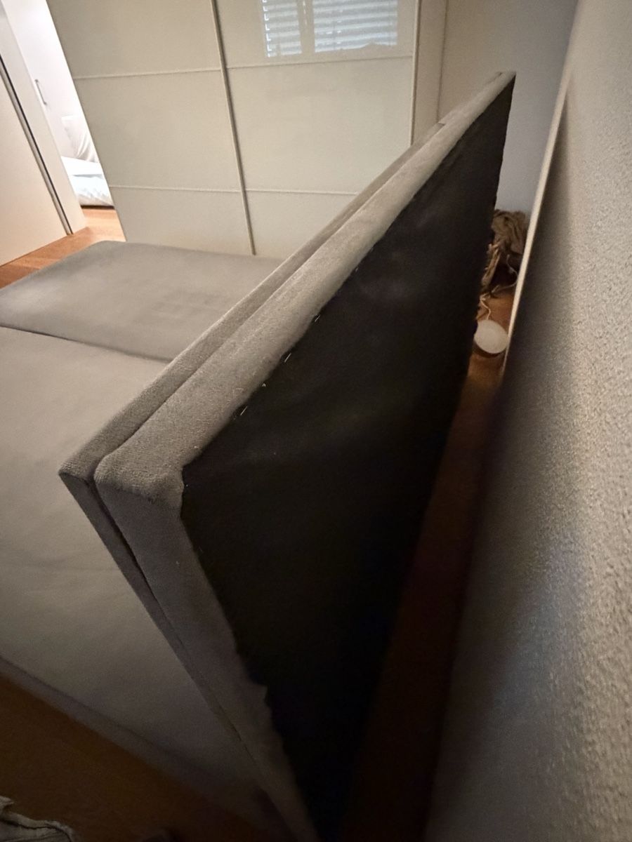 Letti: Boxspring Bett Grau 180x200 – Usato da Etziken venduto da Amsler13 3