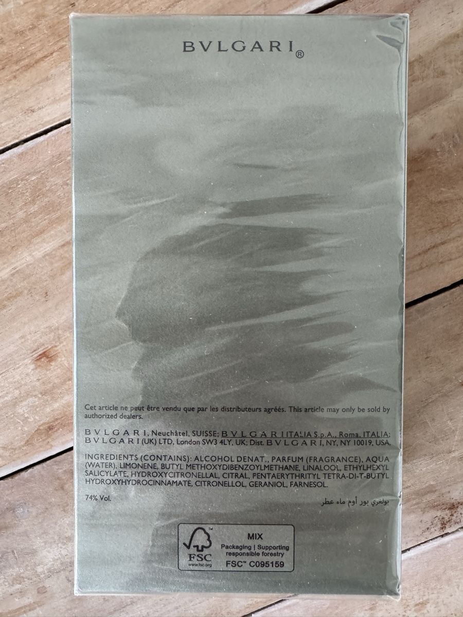 Bulgari Profumi & Eau de Toilette: Bulgari Pour Homme, Eau de Parfum, 100ml – Nuovo e nell'imballaggio originale da Beckenried venduto da BaMe84 2