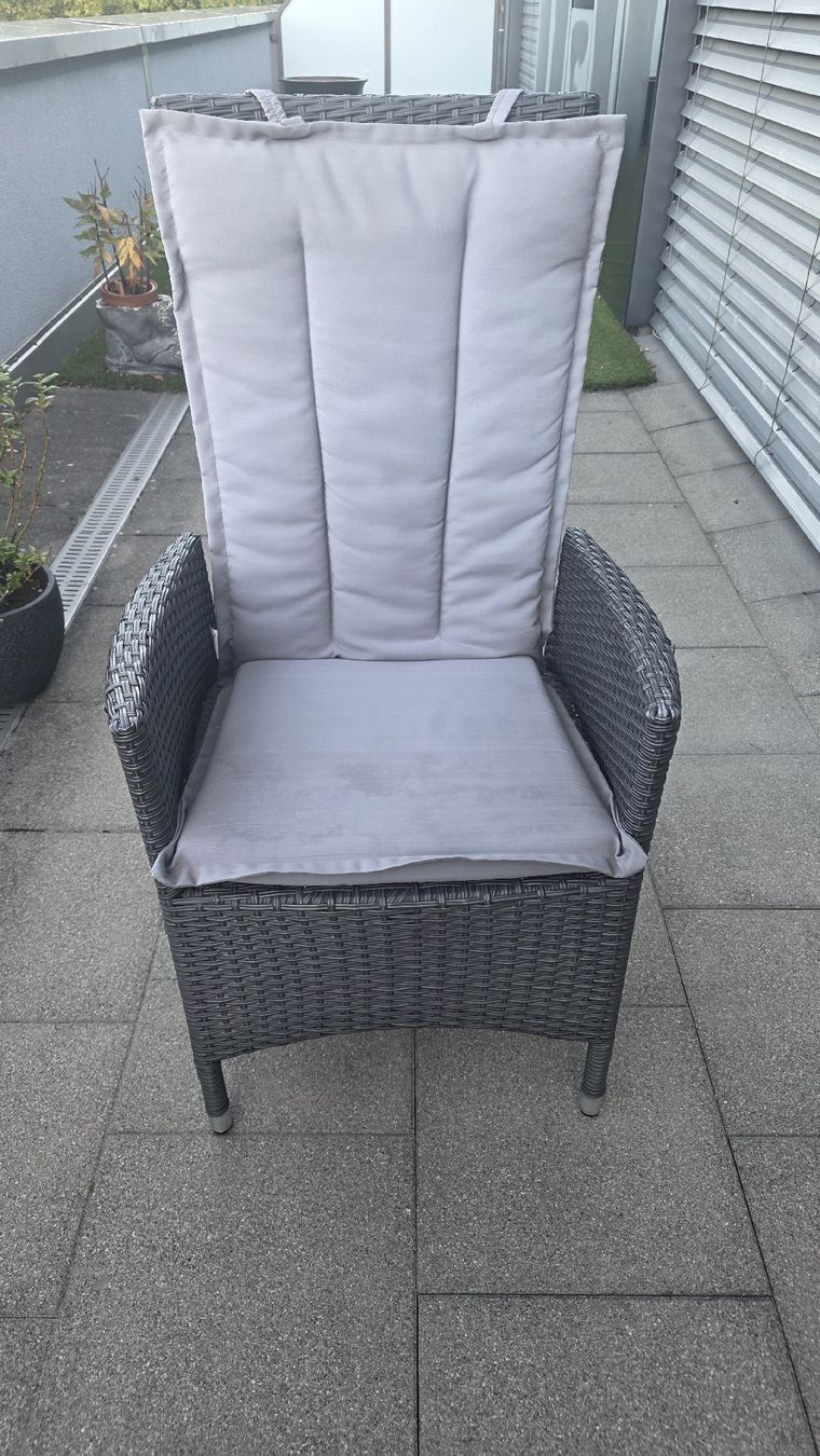 Sedie: Hochlehner Gartenstuhl / Rattanstuhl verstellbar – Usato da Wettingen venduto da EllyJ