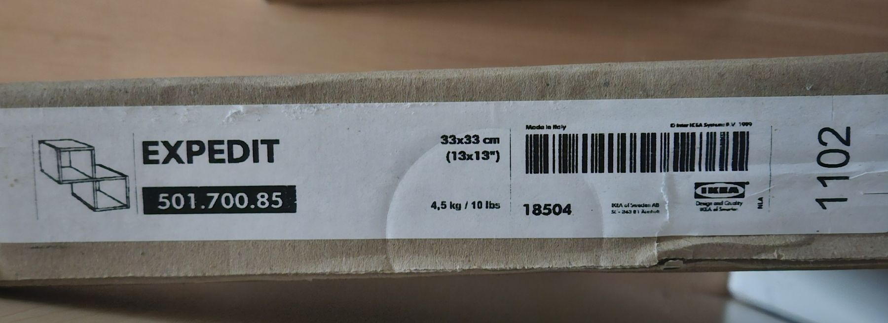 Scaffali: IKEA Expedit Regaleinsatz mit 2 Fächern, 33x33cm, Top! – Nuovo e nell'imballaggio originale da Bremgarten b. Bern venduto da Lexy05