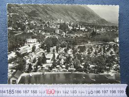 TENERO TICINO AEROPLANO 1963 CAMPEGGIO AK TI
