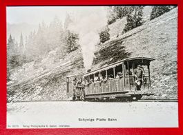 AK SCHYNIGE PLATTE BAHN BREITLAUENEN 1894 COL. CUENDET REPRO