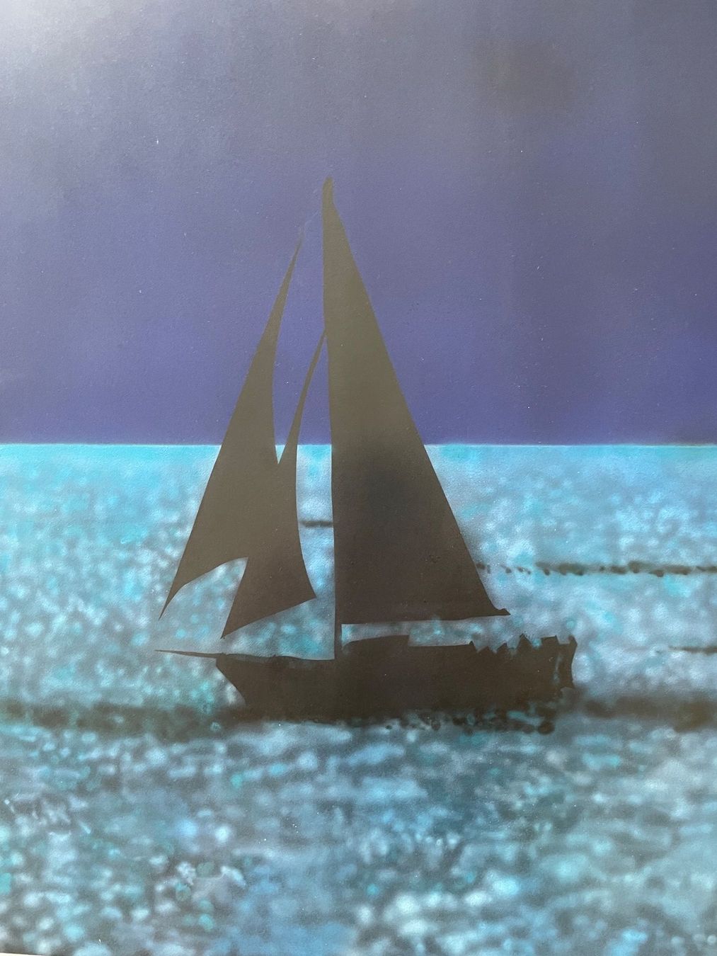 Dipinti: Bild Acryl Airbrush "Yacht" – Usato da Emmetten venduto da Digicrack 2