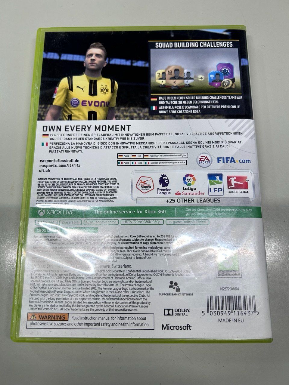 Microsoft Giochi: FIFA 17 per la console Xbox 360 – Usato da Giubiasco venduto da LorisVale 1
