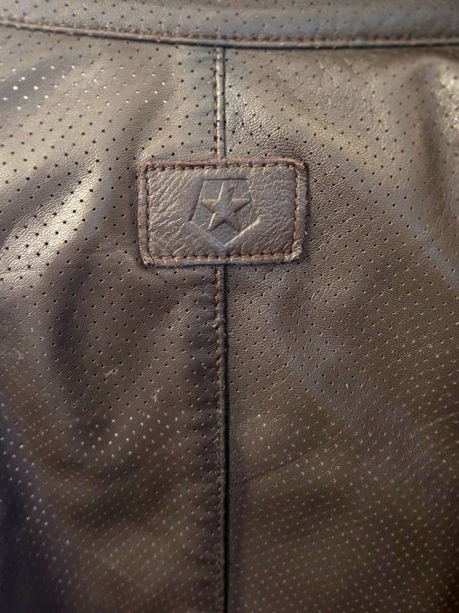 Giacche: MILESTONE Leichte Echtlederjacke Vintage Look – Usato da Naters venduto da funzla 3