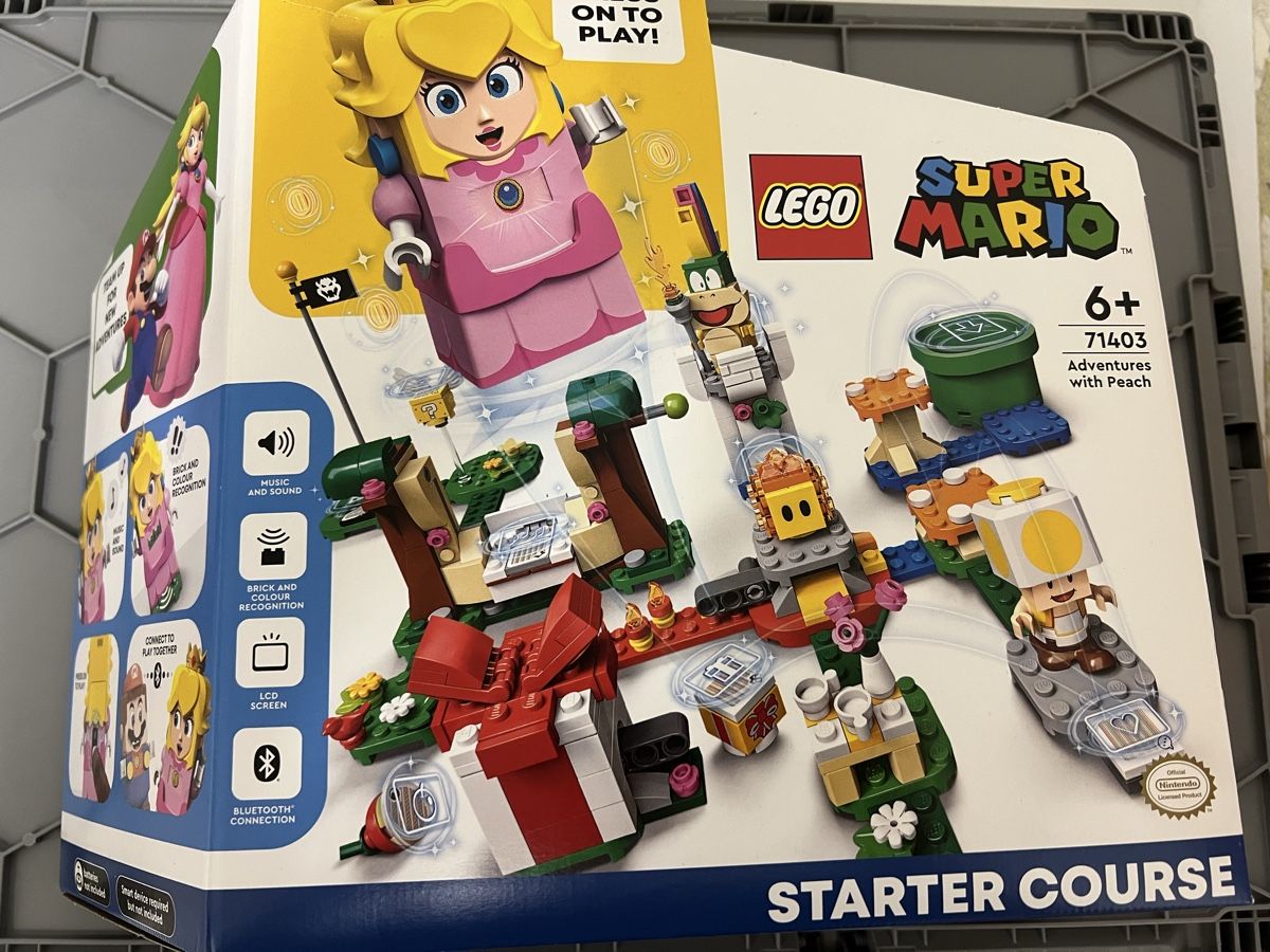 Lego Giocattoli: Lego Super Mario - Starterset Peach – Nuovo e nell'imballaggio originale da Rupperswil venduto da sige82