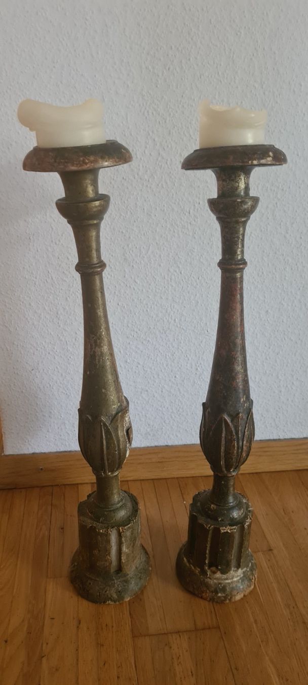 Bougeoirs: 2 alte Kerzenständer – D'occasion à Schlieren par Noni19