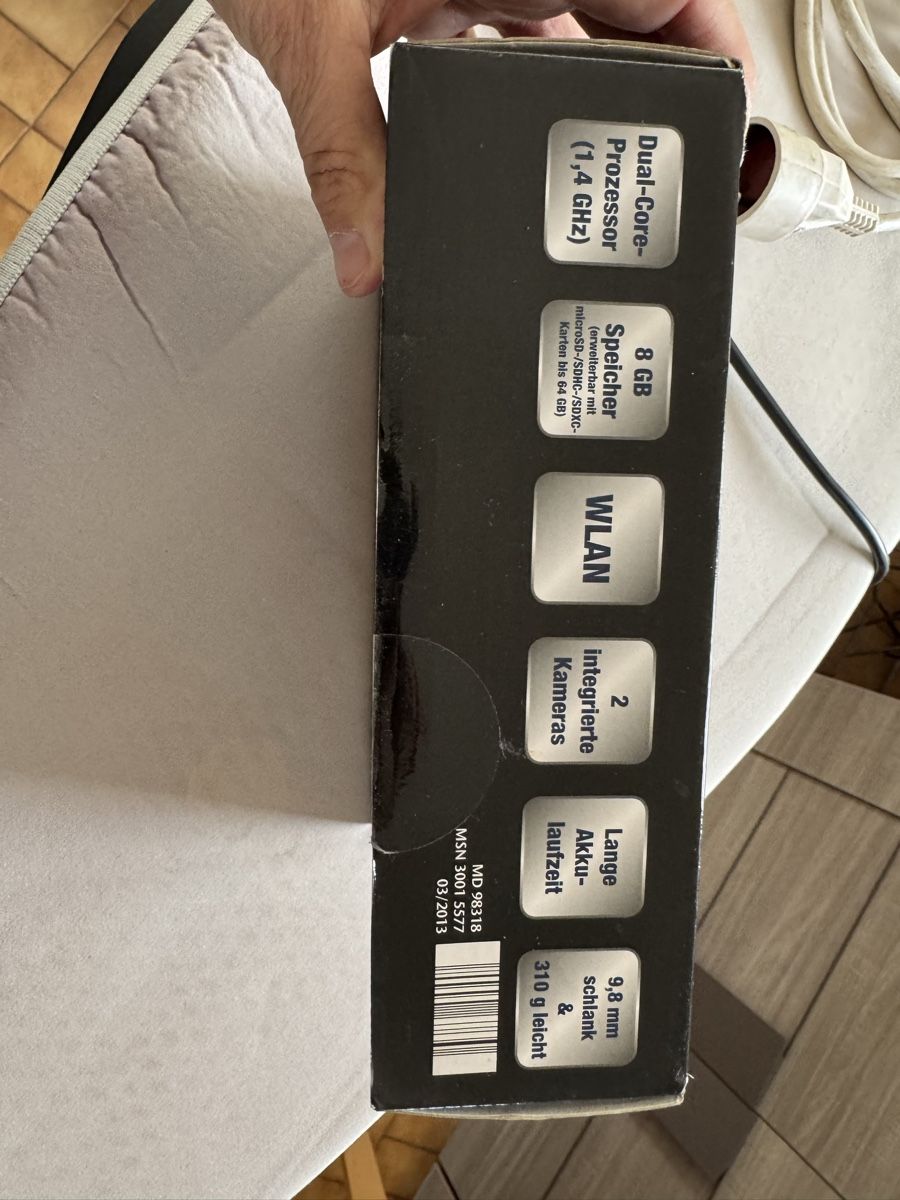 Medion Tablet PC: Tablette Medion Lifetab E7310 neuve – Nuovo e nell'imballaggio originale da Veyrier venduto da kimedovapa 1