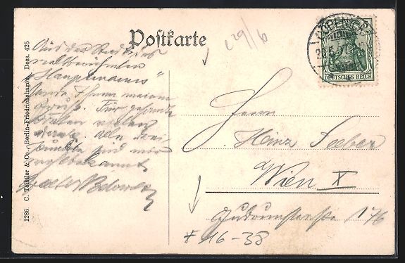Cartoline postali: Grusskarten-AK Berlin-Köpenick, Cöpeni – Usato da Berlin venduto da bartko-reher 1