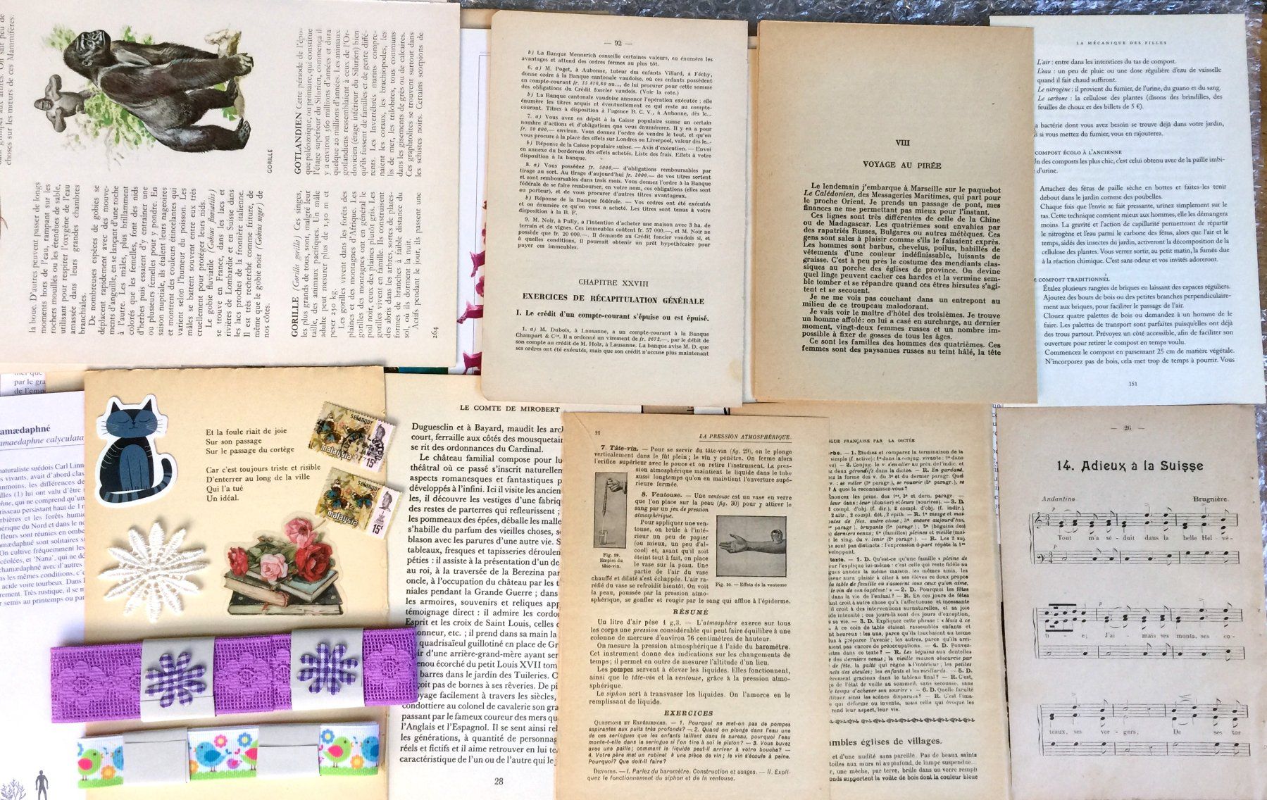 Bücher: ephemera 9/papier collage bastelpapier scrapbooking +Versand – Gebraucht aus Pully von websurfer1 5
