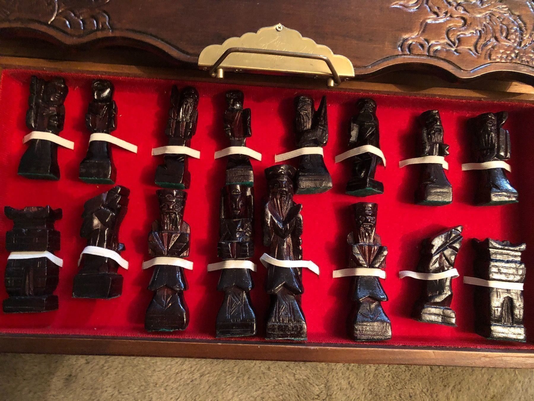 Giochi: Chinesisches32teiliges SchachbrettUnikat – Nuovo e nell'imballaggio originale da Wald ZH venduto da mlnt 4