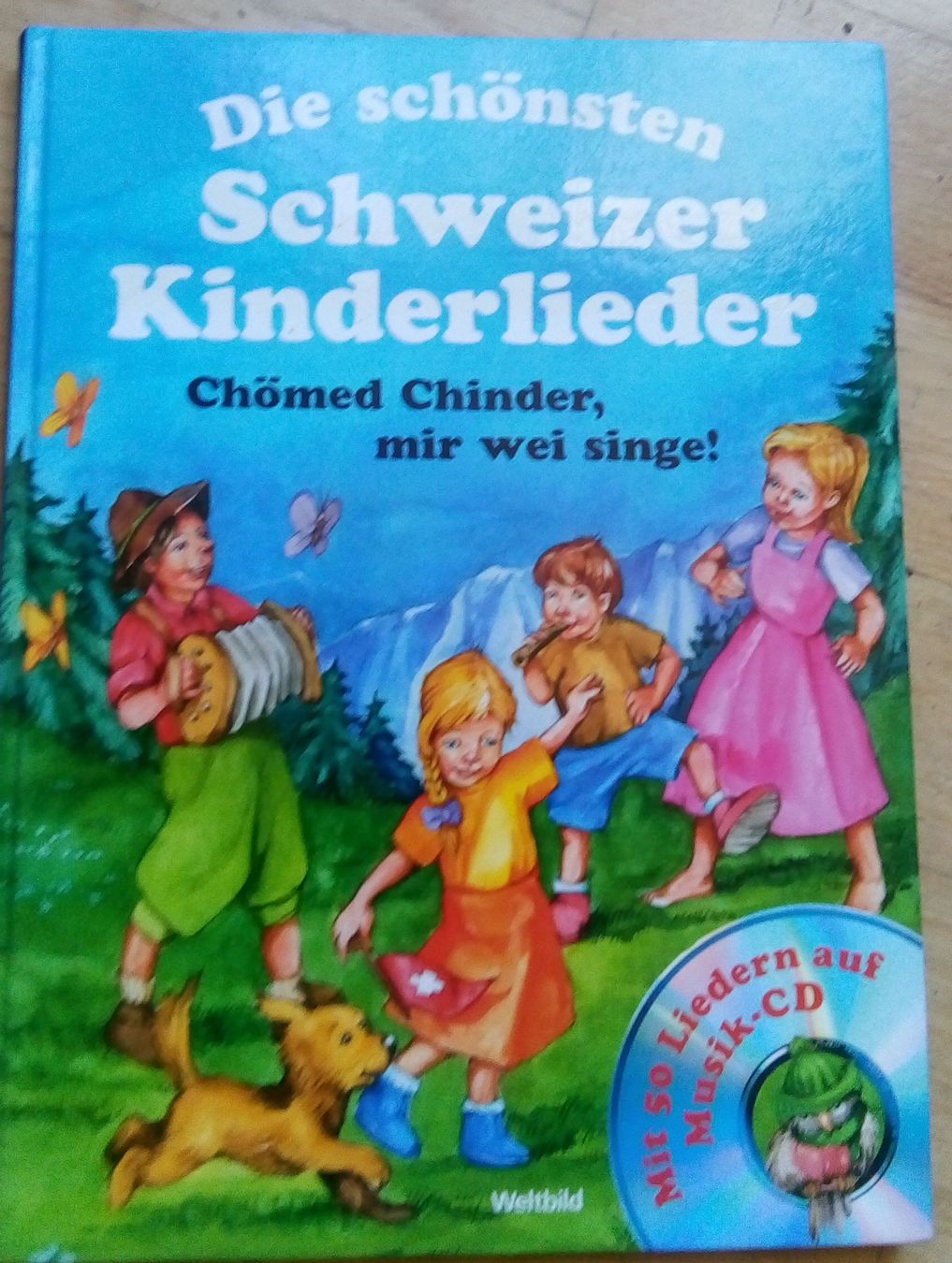 Bücher: Die schönsten Schweizer Kinderlieder  (ohne CD!)   ©'2008 – Gebraucht aus St. Gallen von elkapone
