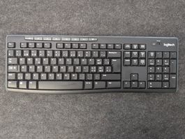 Logitech Tastatur K270 Schwarz guter Zustand