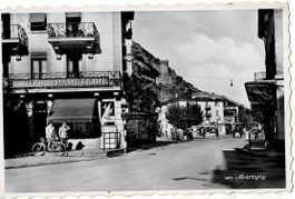 Martigny belebt leute Pap. Gaillard