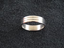 Ring Edelstahl Stripe