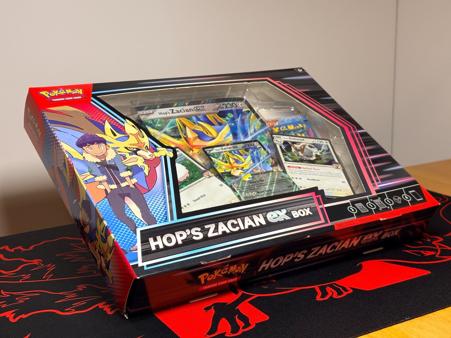 Pokémon Carte collezionabili: Pokémon Hop's Zacian ex Box – Nuovo e nell'imballaggio originale da Olten venduto da p1xx3l 2