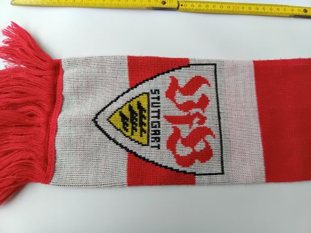 VfB Stuttgart Schal, Supporterschal, Rot-Weiss, top Zustand!