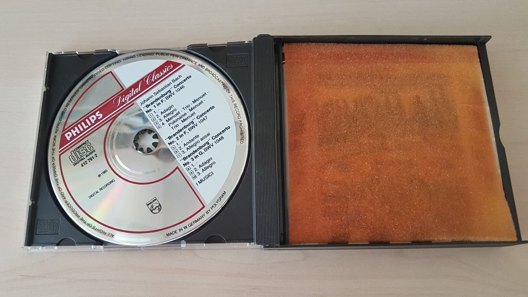CD: Klassik CD's Eremitage und Bach – Usato da Zürich venduto da Agios 5