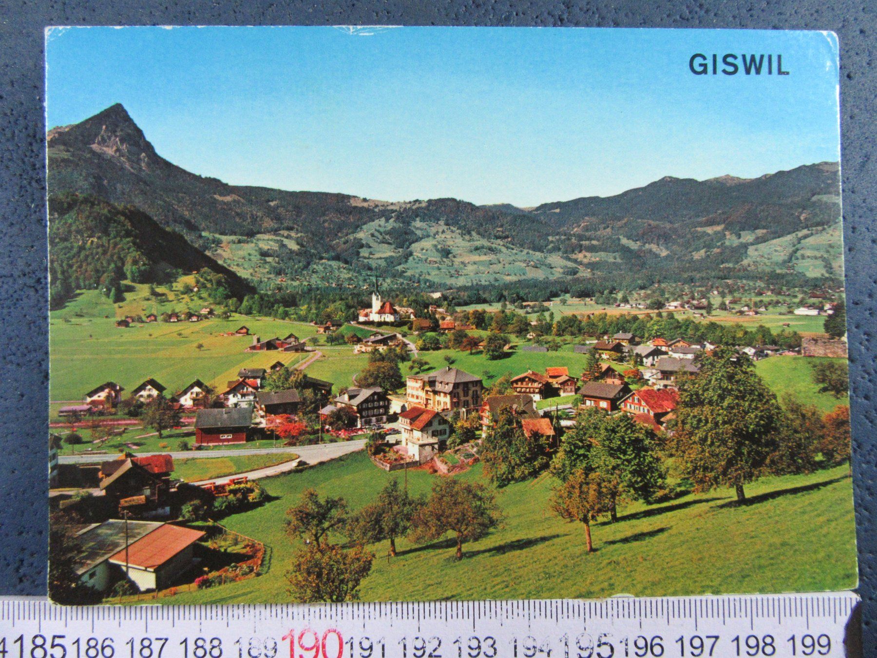 Cartoline postali: GISWIL AK ONW – Usato da Ettingen venduto da Hausi4711