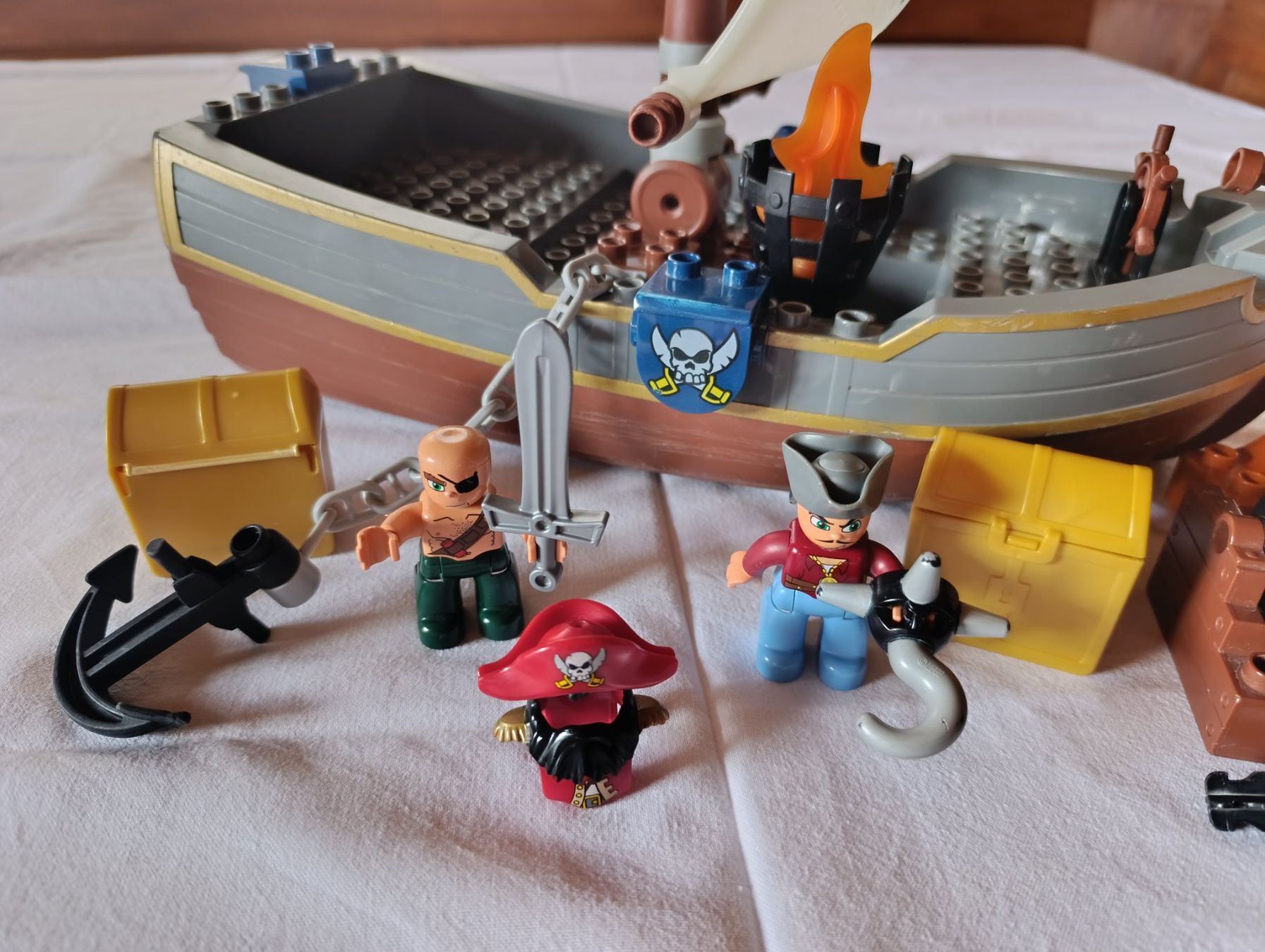 Lego Giocattoli: Lego Duplo Piratenschiff – Usato da Oberarth venduto da sil_9dfs 4