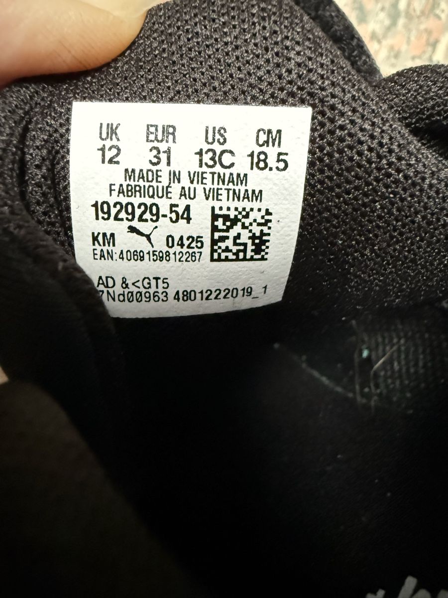 Puma Scarpe per ragazzi: Puma Sneaker Kinder Gr. 31, Schwarz, neu – Nuovo (secondo la descrizione) da Watt venduto da Steffi84 3