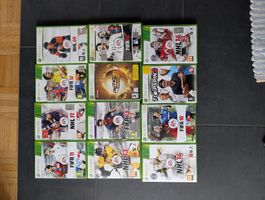 11 Spiele Xbox 360 Sport FIFA NHL PES Top Spin Set