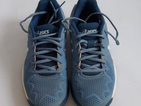 Asics Gel-Resolution Kindertennnisschuhe, Top Zustand