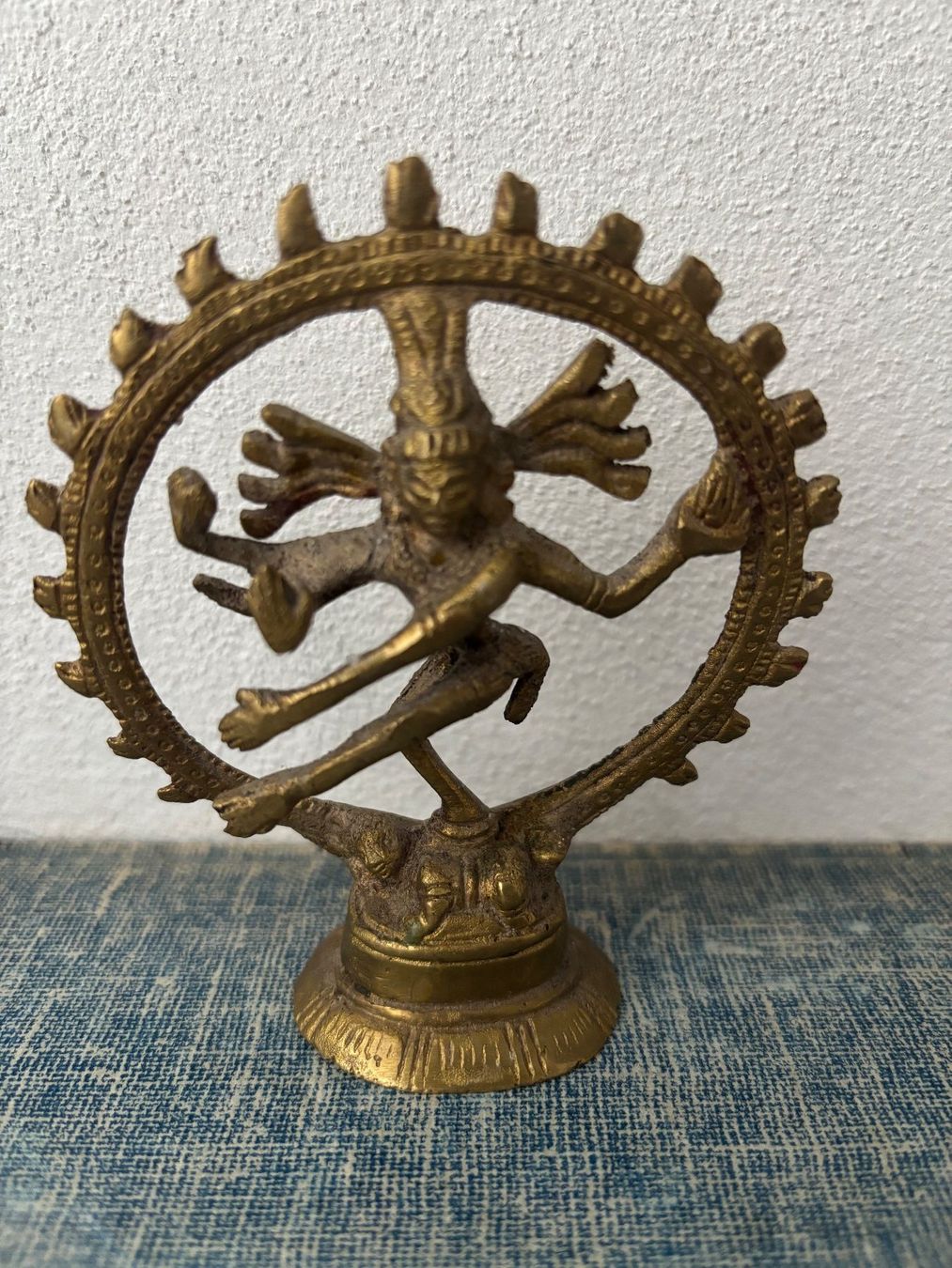 Figuren: Antike Shiva Statue, Messing, Indien, Vintage – Gebraucht aus Horgen von uge_pd5p
