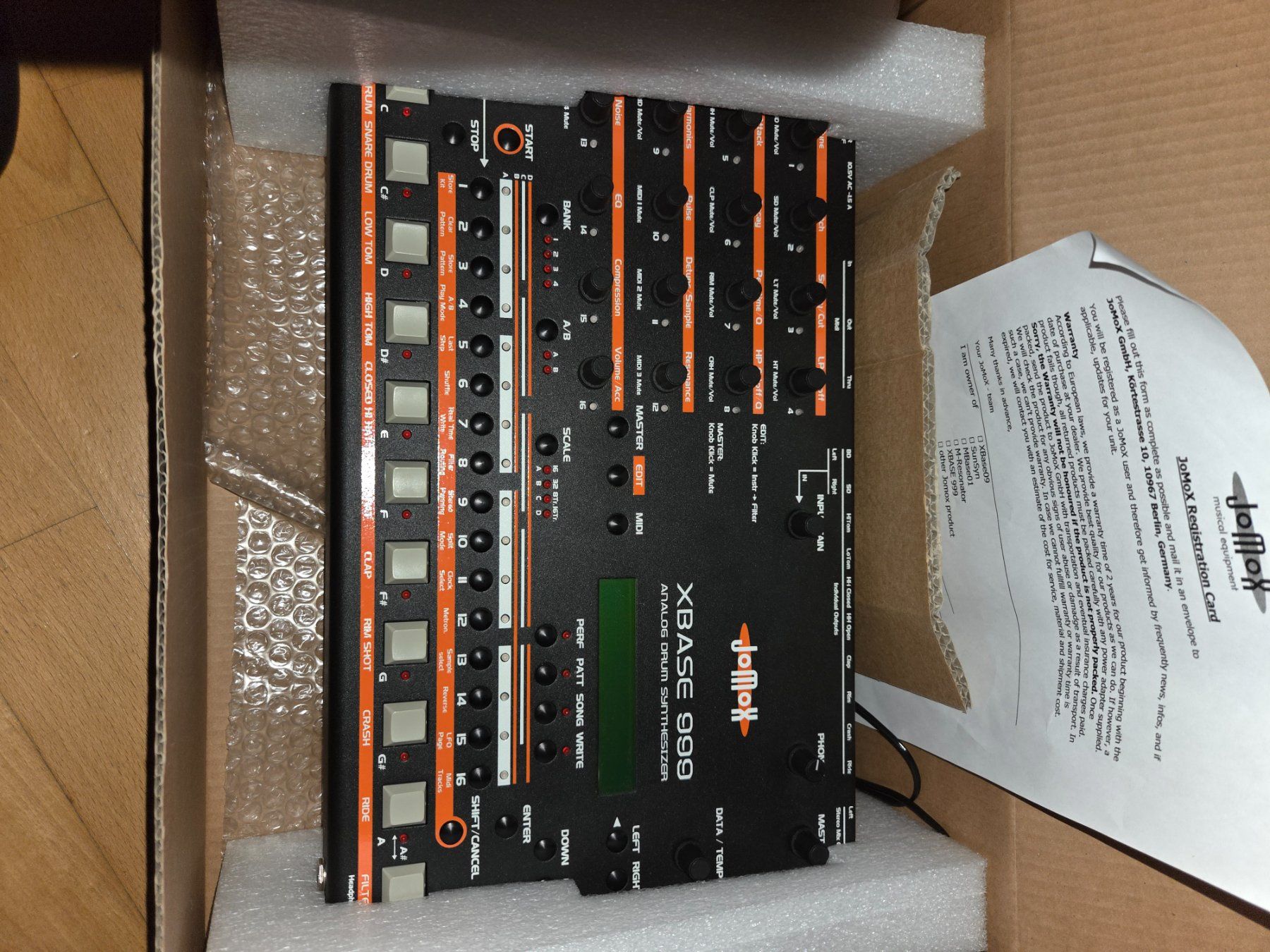 Strumenti musicali: Jomox  Analog Drum Snthesizer – Usato da Wettingen venduto da Str_1991 1