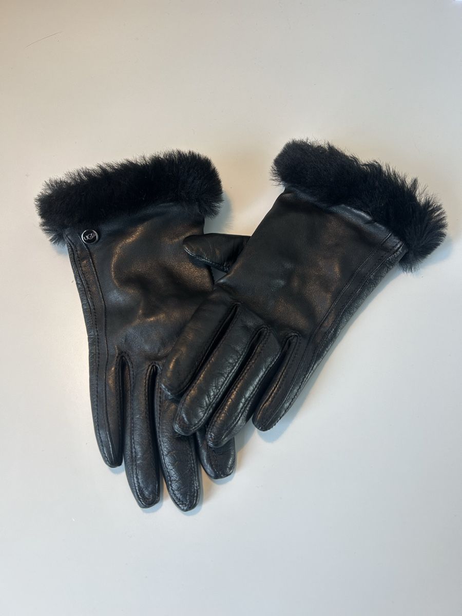 Ugg Guanti & manicotti: UGG Lederhandschuhe – Usato da Aeugst am Albis venduto da schatzkistee