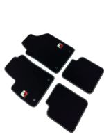 Velours Fussmatten Fiat 500, 500C, Abarth 2013-2020