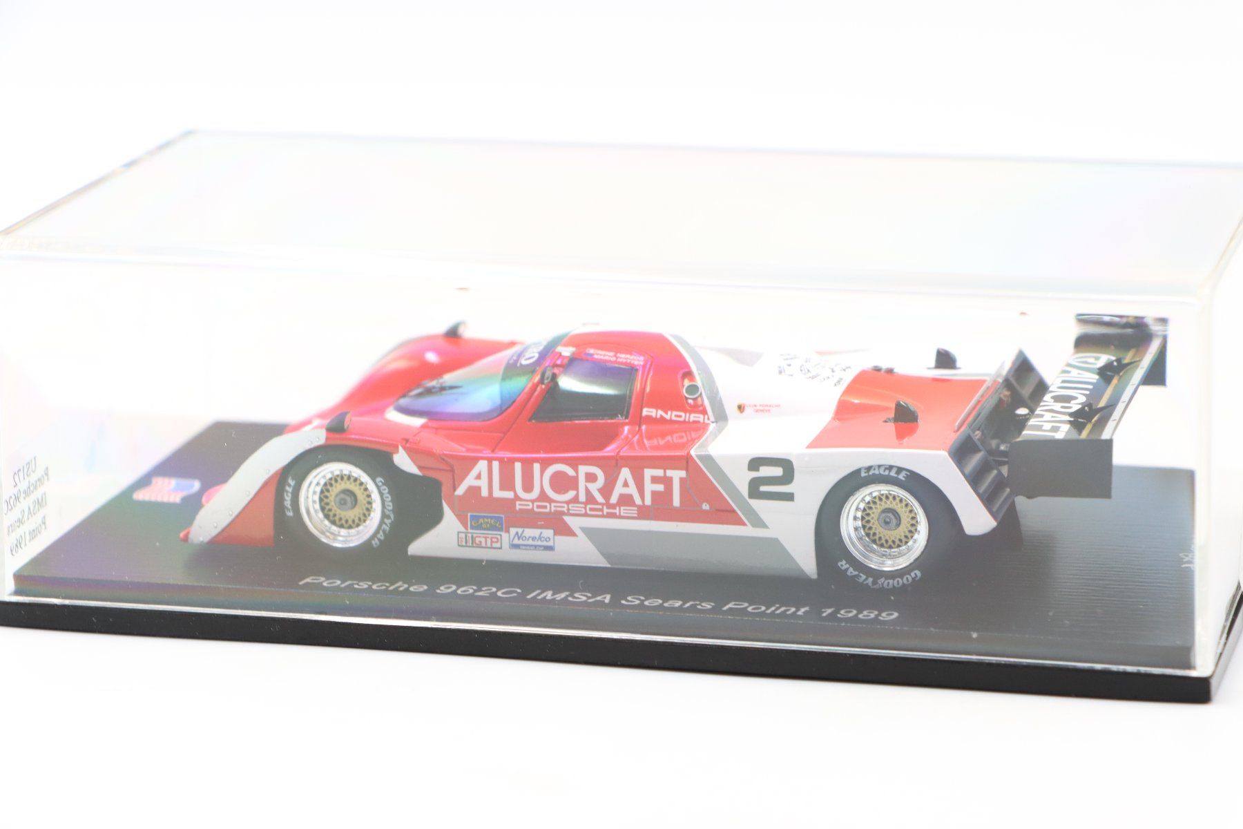 Porsche Modellini d'auto: Porsche 962C IMSA Soars Point 1989 1:43 Spark – Nuovo e nell'imballaggio originale da Bühl b.Aarberg venduto da modelldiecast 6