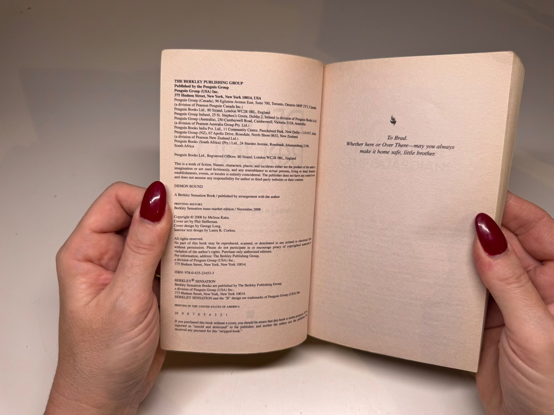 Bücher: NOVEL: Meljean Brook, Demon Bound – Gebraucht aus Grosswangen von English_books 3