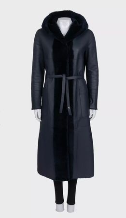 Loro Piana coat manteau shearling