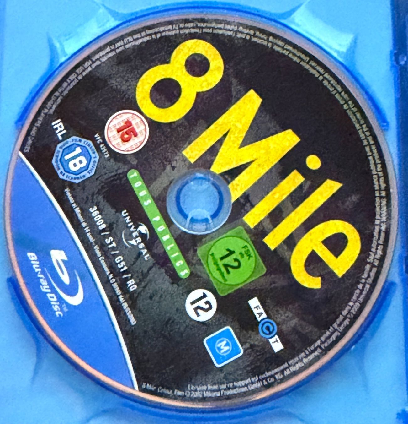 Tutti i DVDs: 8 Mile (2002) - Blu-ray – Usato da Semsales venduto da __Florian__ 3