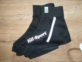 Schuhüberzüge für Langlaufschuhe winddicht, warm Gr. 36/37