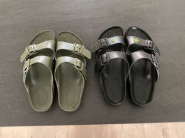 2 Paar Birkenstock Sandalen Gr40 nur 1 x getragen siehe Foto