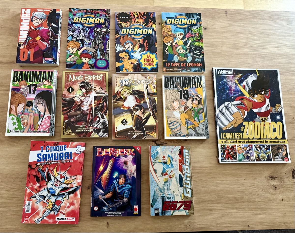 BD: Diverse Mangas – D'occasion à Winterthur par Zabuza_7 2