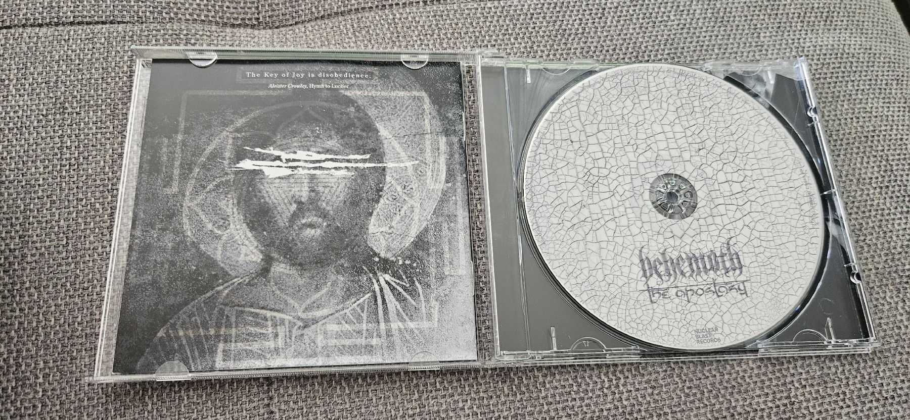 CDs: Behemoth - The Apostasy – D'occasion à Bretigny-Morrens par Sachkiller 3