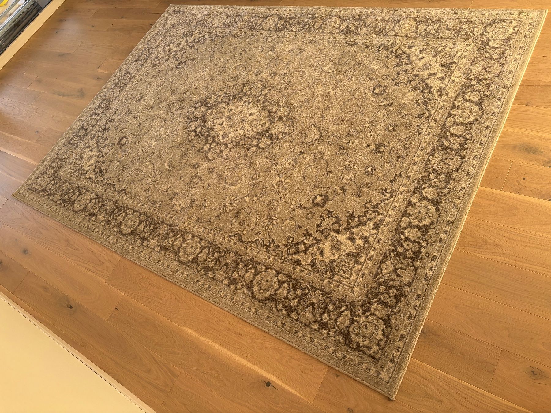 Tappeti: Kurzflor Teppich grau 170x230cm – Nuovo (secondo la descrizione) da Lömmenschwil venduto da pv_cr 3