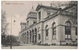 Baden, Casino, gelaufen 1910
