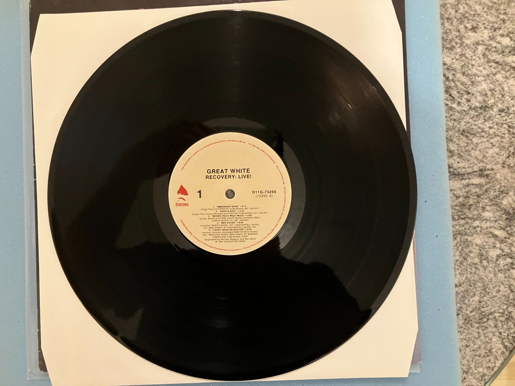 Dischi in vinile: Great White – Usato da Aarwangen venduto da Jukebox3 4