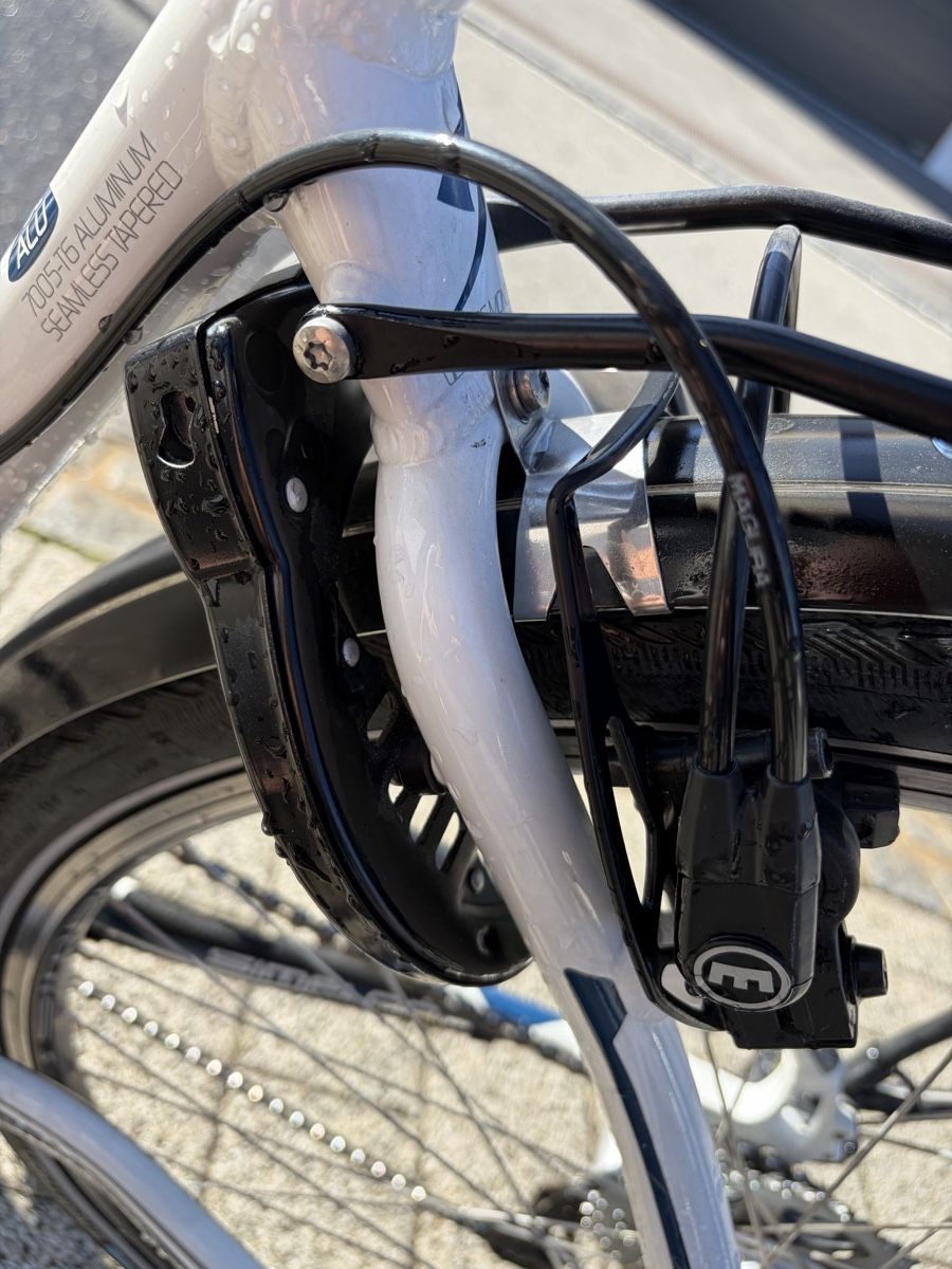 Simplon Biciclette: Simplon Damenvelo weiss/blau – Usato da Eschen venduto da Lisi117 8